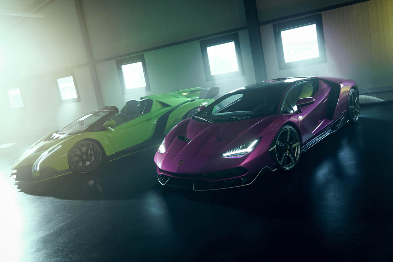 ランボルギーニのフューオフ・ロードスターたち