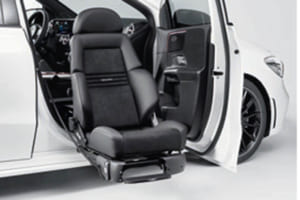 「Tunny-Evo」回転乗降シート。