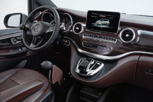 福祉車両の室内イメージ写真：Vクラス。