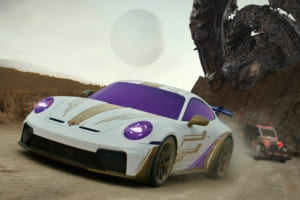 デジタルに降臨した至高の性能。ポルシェが人気ゲームと描く「911 GT3」の新たな世界観