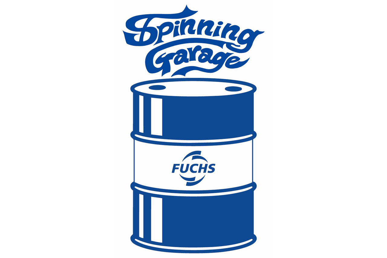 スピニングガレージ×フックス ステッカー