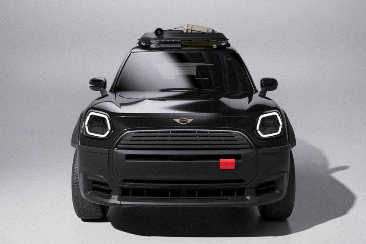 MINI】車体が巨大サウンドシステムに。「カントリーマン」のワンオフが