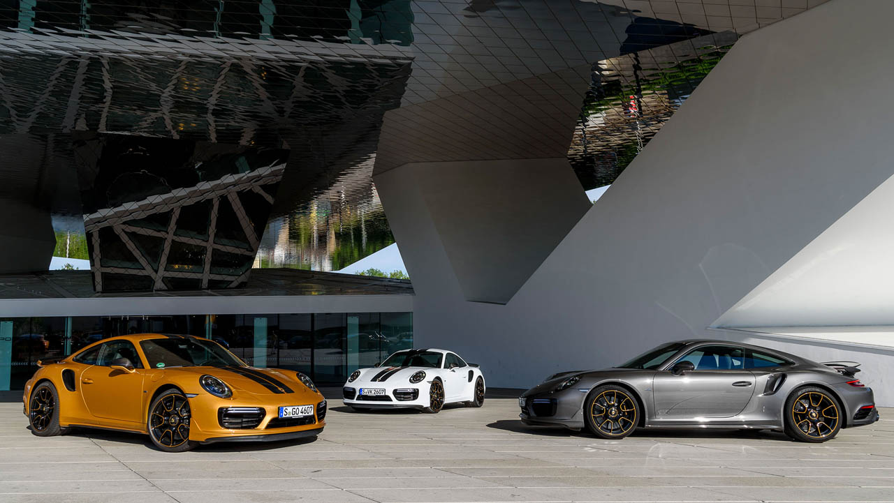 2017年のポルシェ911ターボSエクスクルーシブシリーズ