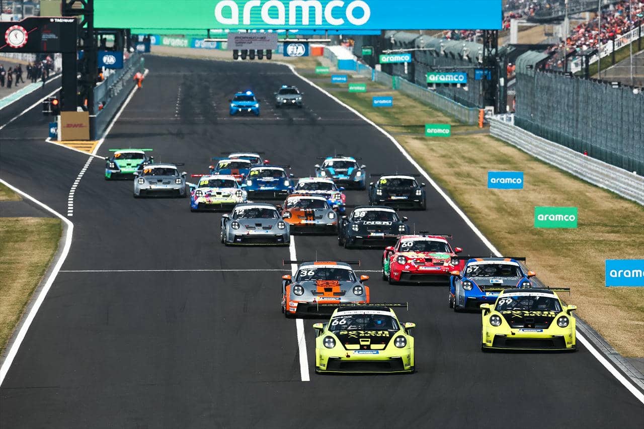 新体制で迎えた2026年のポルシェカレラカップ。国際色豊かな開幕戦・鈴鹿は劇的な波乱で幕を開けた