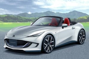 次期マツダ・ロードスターの予想CG