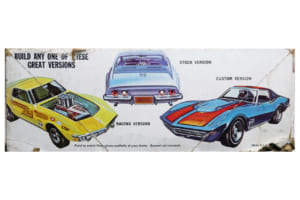 mpc製1/25スケール・プラモデル「1970 1/2コルベット・スティングレイ」