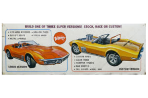 mpc製1/25スケール・プラモデル「’71コルベット・オープン・ロードスター」