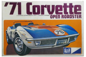 mpc製1/25スケール・プラモデル「’71コルベット・オープン・ロードスター」