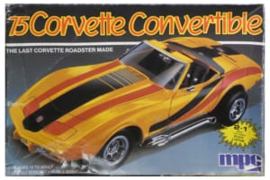 MPC製1/25スケール・プラモデル「75コルベット・コンバーチブル」