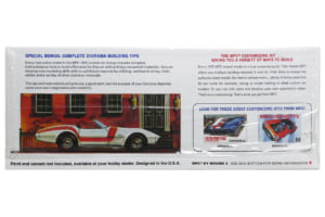 MPC製1/25スケール・プラモデル「オープン・コルベット・ロードスター」（ラウンド２）