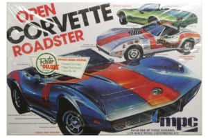 MPC製1/25スケール・プラモデル「オープン・コルベット・ロードスター」（ラウンド２）