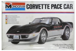 モノグラム製1/24スケール・プラモデル「コルベット・ペースカー」