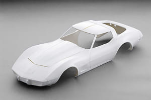 MPC製1/25スケール・プラモデル「25thアニバーサリー・コルベット・スペシャルエディション」