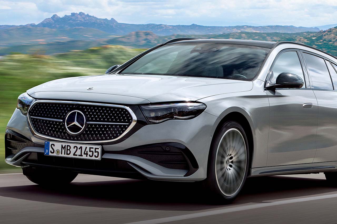 黒のアクセントでEクラスを引き締める。メルセデス・ベンツ「ナイトエディション」がもたらす新たな洗練