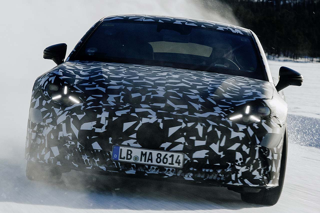 仮想ホイールベースをもたらす新制御。フルEVとなる次期「メルセデスAMG GT 4ドアクーペ」の凄み