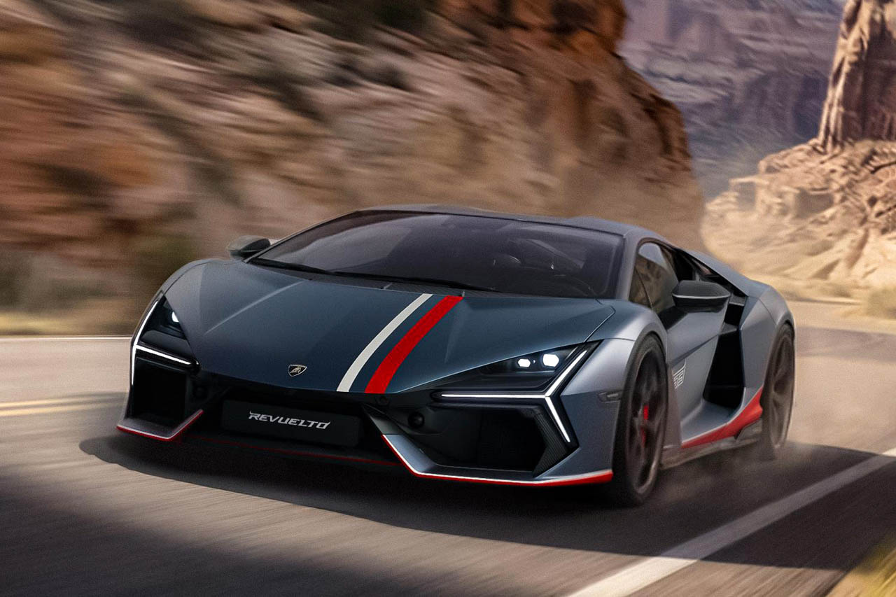 星条旗とメイプルをオマージュ。北米限定63台のV12ハイパーカー、ランボルギーニ「レヴエルトNA63」
