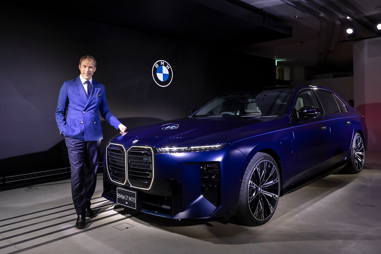 BMW 新型 7シリーズとアンダース・ワーミング氏