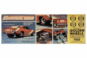 mpc製1/25スケール・プラモデル「プロストリート・バラクーダ」