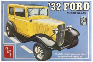 amt製1/25スケール・プラモデル「’32フォード・チューダーセダン」