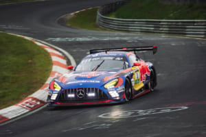 2026年のニュルブルクリンク24時間耐久レース。3号車メルセデスAMG GT3。photo：山本佳吾／K.Yamamoto
