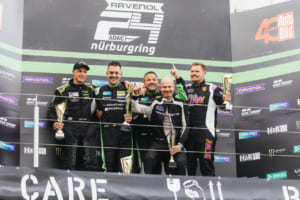 ニュル24時間の前哨戦であるドイツ・ヒストリック耐久選手権（DHLM）にて、1974年式ポルシェ911RSRで戦ったグリーゼマン兄弟。photo：山本佳吾／K.Yamamoto