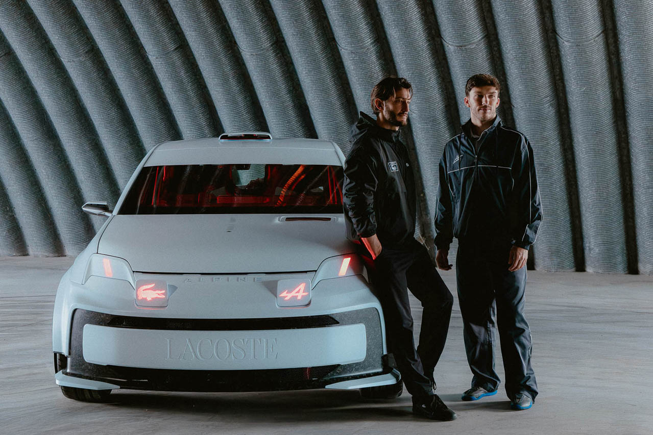 290匹のワニが潜む過激なEVラリーカー。アルピーヌ×ラコステ「A290ラリー」に宿るフレンチ・エレガンス