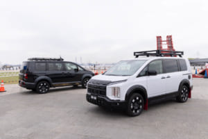 ル・ボラン カーズミート2026横浜：三菱4WD登坂体験コーナー