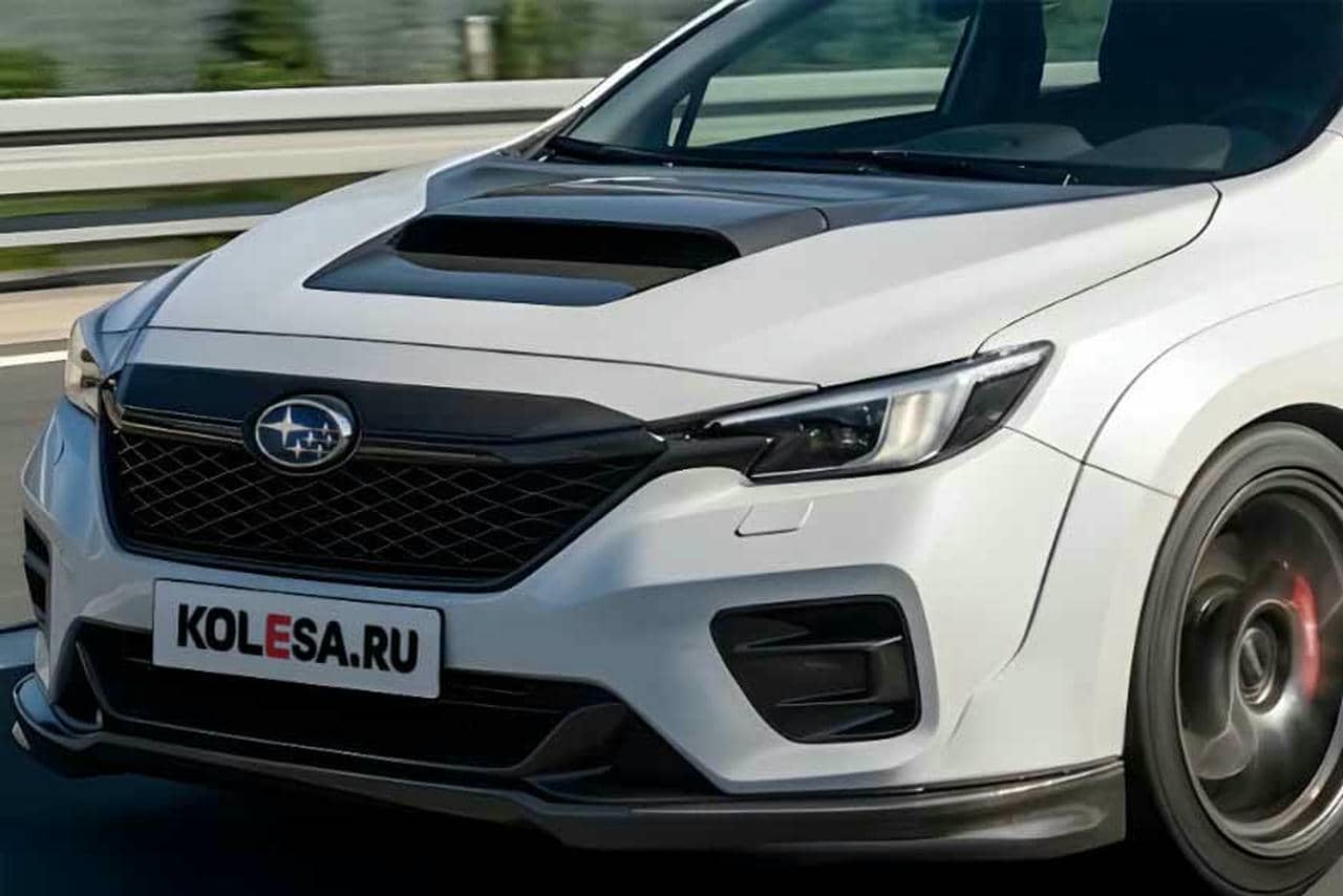新型インプレッサWRX STI、間もなく登場か。359psの新世代フラット6を積む過激スタイル【予想CG】