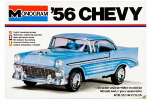 モノグラム製 1/24スケール・プラモデル「’56シェビー」