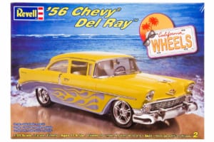 レベル製 1/25スケール・プラモデル「’56シェビー・デルレイ」