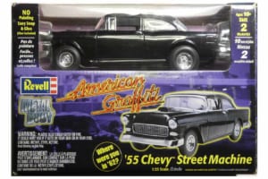 レベル製 1/25スケール・メタルボディキット「’55シェビー・ストリートマシーン“アメリカン・グラフィティ”」