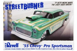 レベル製 1/25スケール・プラモデル「’55シェビー・プロストリートマン」