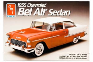 AMTアーテル製 1/25スケール・プラモデル「1955シボレー・ベルエア・セダン」