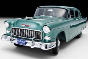 amt製 1/25スケール・プラモデル「1955シボレー・ベルエア・セダン」改造シボレー150 4ドア・セダン
