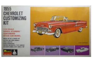 モノグラム製 1/24スケール・プラモデル「1955シボレー・カスタマイジングキット」