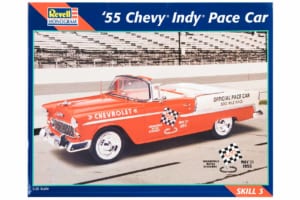 モノグラム製1/25スケール・プラモデル「'55シェビー・インディーペースカー」
