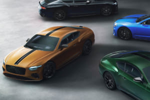 【ベントレー】全6色の動くアート。マリナーが放つ世界100台限定「コンチネンタルGT S ビスポーク・シリーズ」