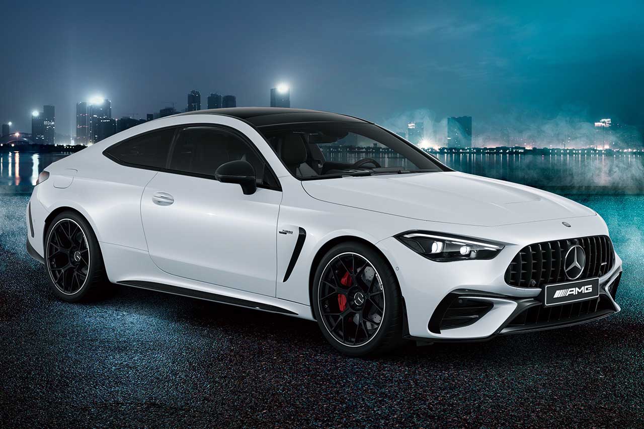 と*し様 メルセデス・AMG CLE53 ホイール 4本セット 限定100台】メルセデスAMG CLE53にカーボンと漆黒を纏う特別仕様車