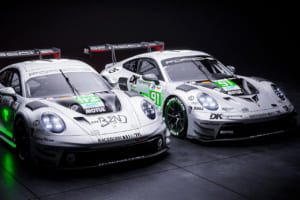 【伝説のシルバー】ポルシェ911 GT3 Rがル・マンに挑む。75周年特別カラーに宿る“レース生まれ”の矜持