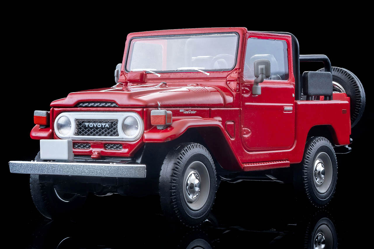 稀代の名車「40系ランクル」が完全新金型の1/64ミニカーで蘇る。トミー