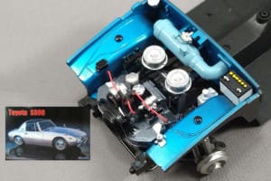 名作キットの解像度を引き上げるエンジン塗装とエイジング術。フジミ製「ヨタハチ」プラモをイマドキ流の作り方で仕上げてみよう！ 第6回【LE VOLANT モデルカー俱楽部】