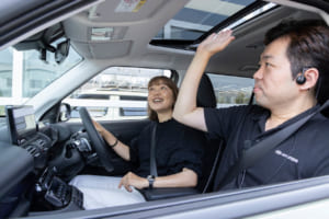 気になるモデルをWEBにて試乗予約。横浜周辺の公道を実際に走行しながら、車両の加速性・静粛性・ハンドリング性能を体験いただける試乗コースを用意。