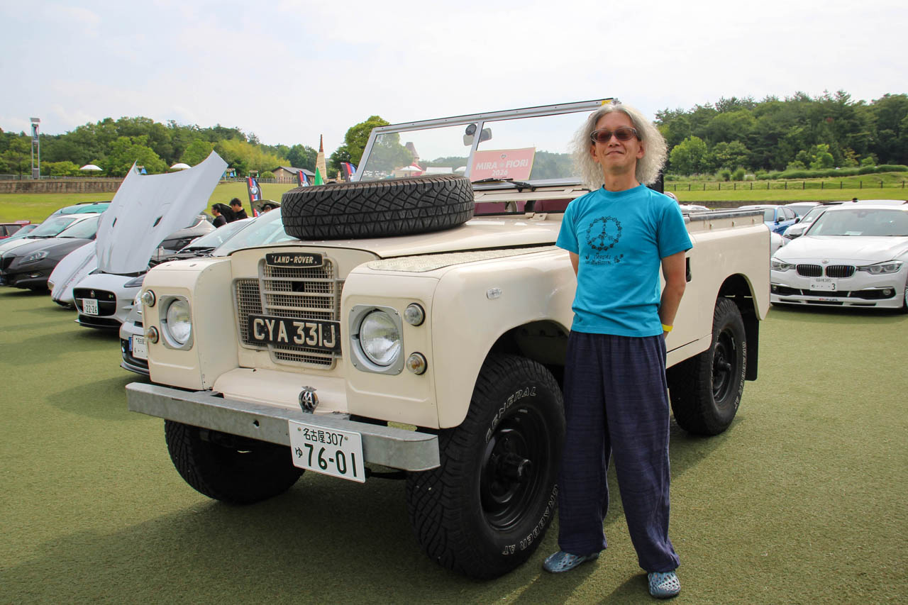 華麗なフェラーリF355から無骨な1970年式ランドローバーへ。V8を積むシリーズII Aで通勤する日々【愛車群像】