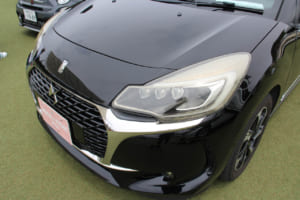 2017年式DS 3：メッキパーツが多い点もお気に入りポイント。