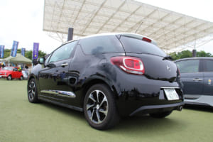 2017年式DS 3：メッキパーツが多い点もお気に入りポイント。