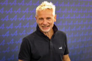 アルピーヌでテストドライバーを務めるロラン・ウルゴン氏