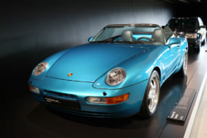 1992年にラガーイが2人の助手、スティーブ・マーケットとマティアス・クラーとともに試作した968ロードスター。ここで試されたインテリア等のデザインが、翌年のボクスター・プロトへと生かされた。