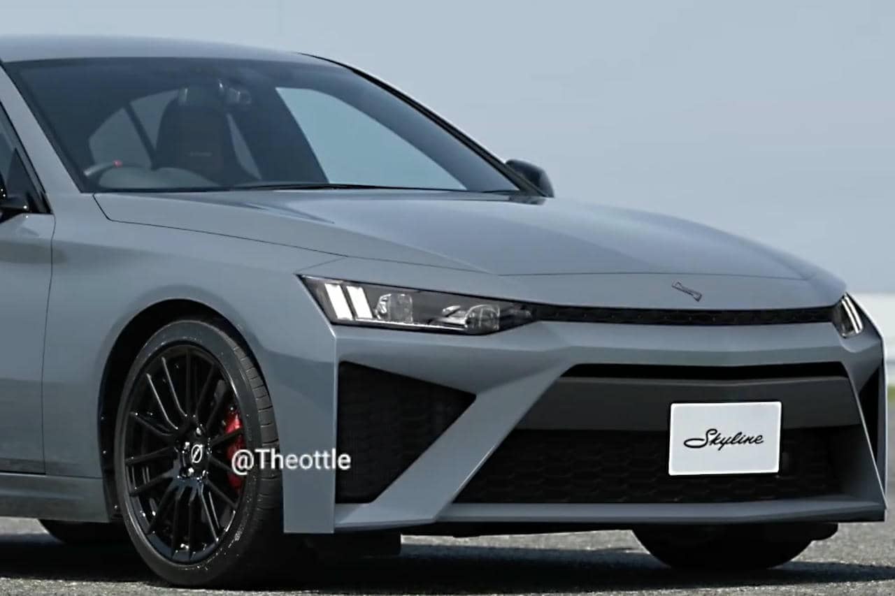 【日産 次期型スカイライン】ハコスカ顔と420ps V6ツインターボ復活!? 伝統と電動化が交差する70周年の集大成