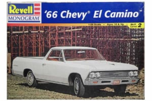 レベル製1/25スケール・プラモデル「’66シェビー・エルカミーノ」