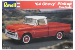 レベル製1/25スケール・プラモデル「’64シェビー・ピックアップ フリートサイド」
